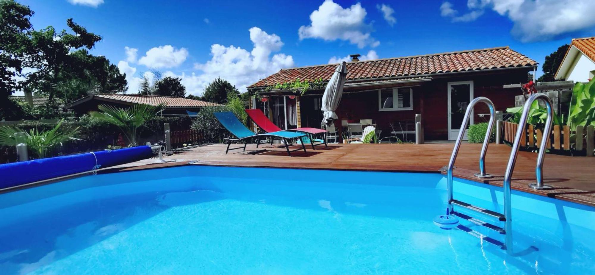 Maison & Piscine Prives,Plages Ocean Et Lac A 10 Kms Linxe Εξωτερικό φωτογραφία