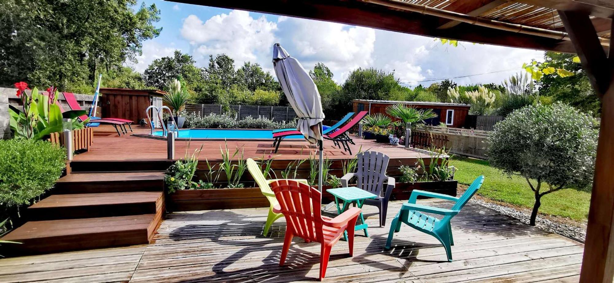 Maison & Piscine Prives,Plages Ocean Et Lac A 10 Kms Linxe Εξωτερικό φωτογραφία